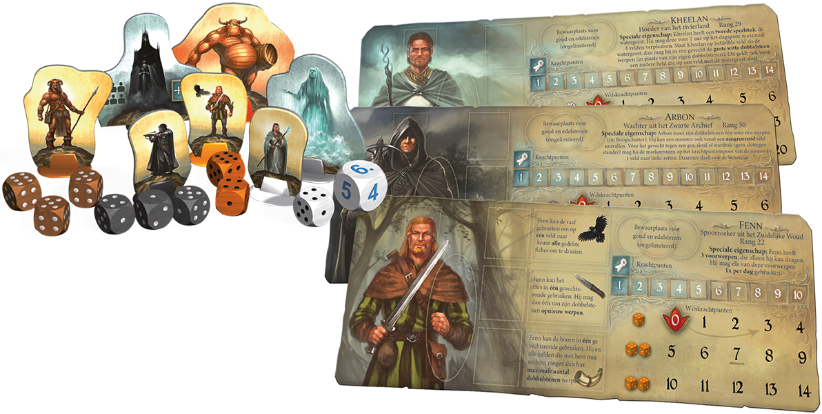 De Legenden van Andor: Nieuwe Helden 5/6 Uitbreiding