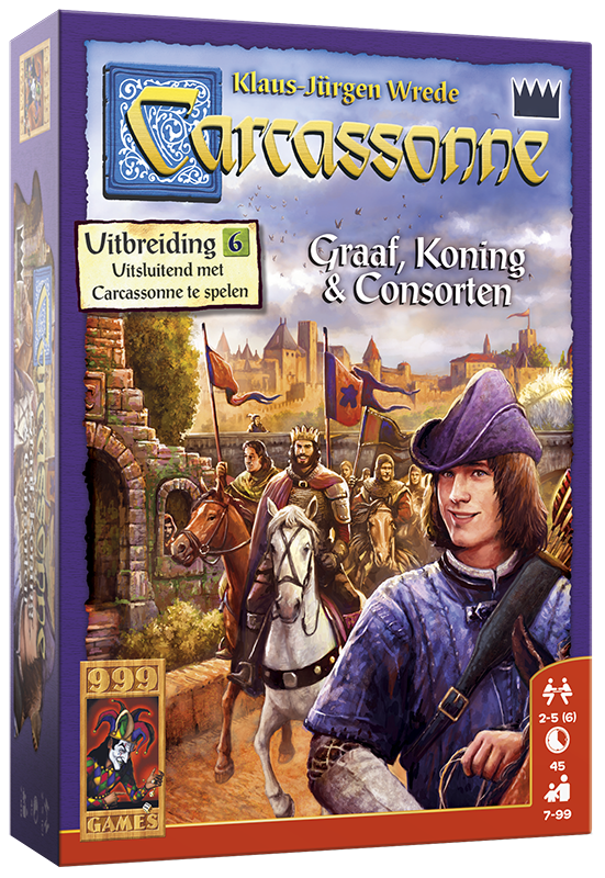 Carcassonne: Graaf, Koning en Consorten (Uitbreiding)