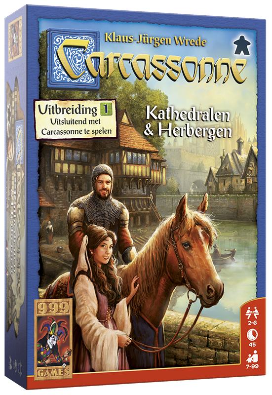 Carcassonne: Kathedralen & Herbergen (Uitbreiding)