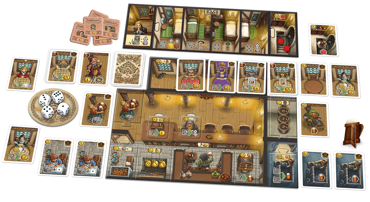 De Taveernen van de Oude Stad: Kamer te Huur! (Uitbreiding)