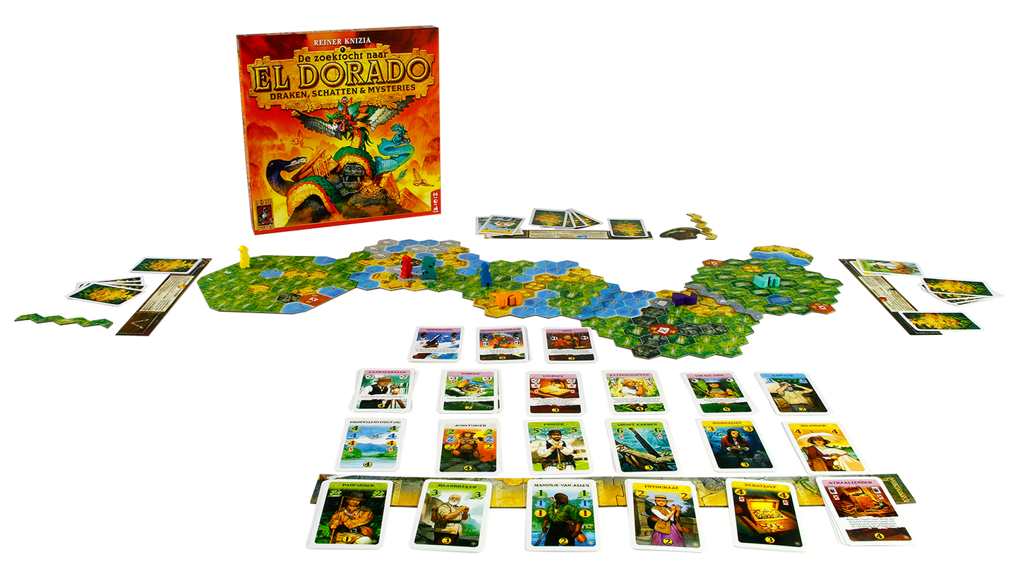 De Zoektocht naar El Dorado: Draken, Schatten & Mysteries