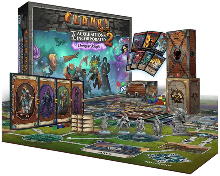 Clank! Legacy Acquisitions Incorporated 2 Darkest Magic - Board game
