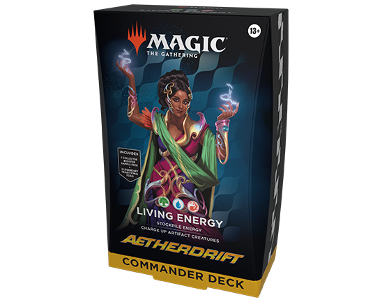 Aetherdrift Commander Deck: Living Energy