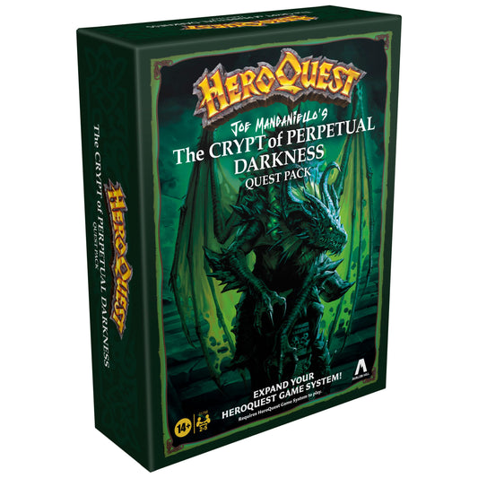HeroQuest Board Game Expansion: The Crypt of Perpetual Darkness Quest Pack