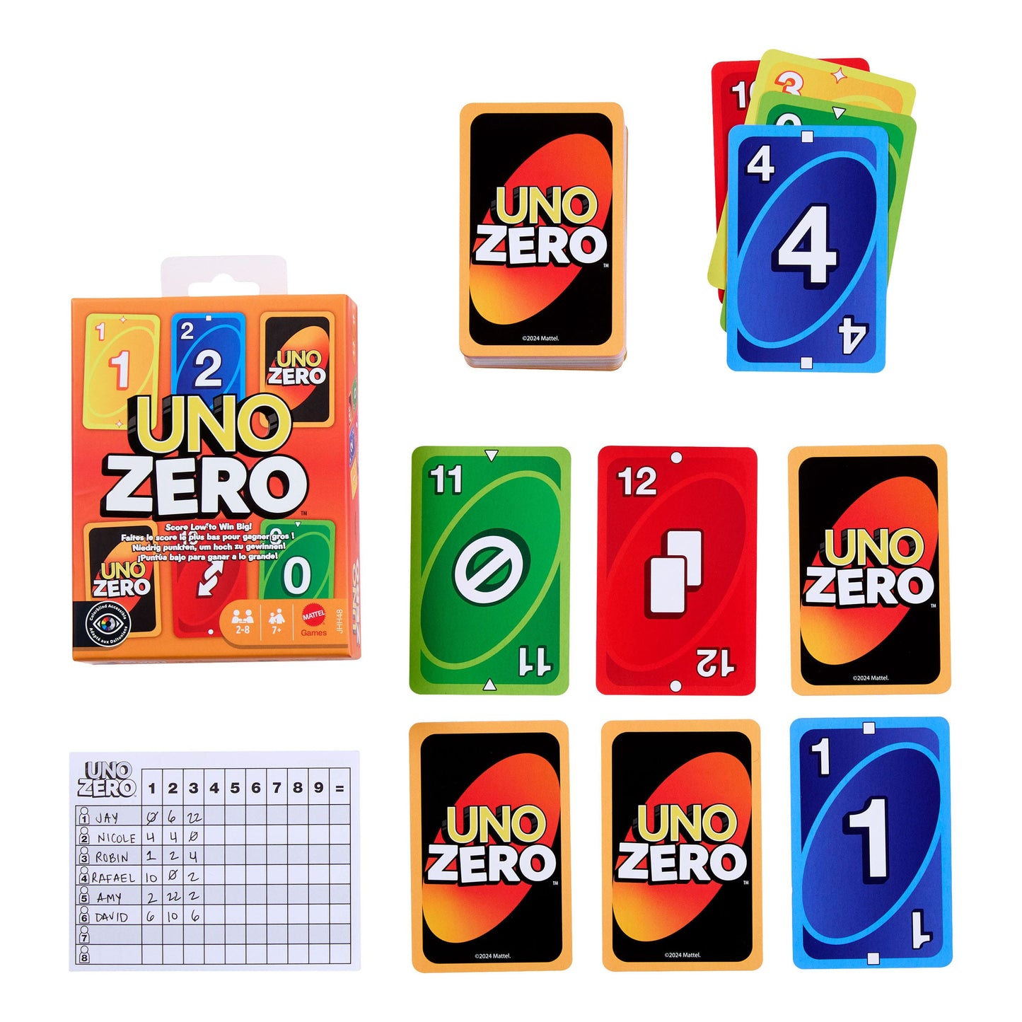 UNO Zero Card Game