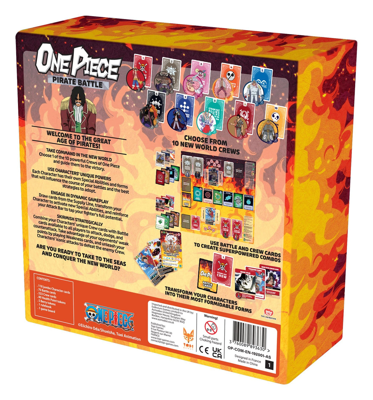 One Piece Board Game Pirate Battle - ENG