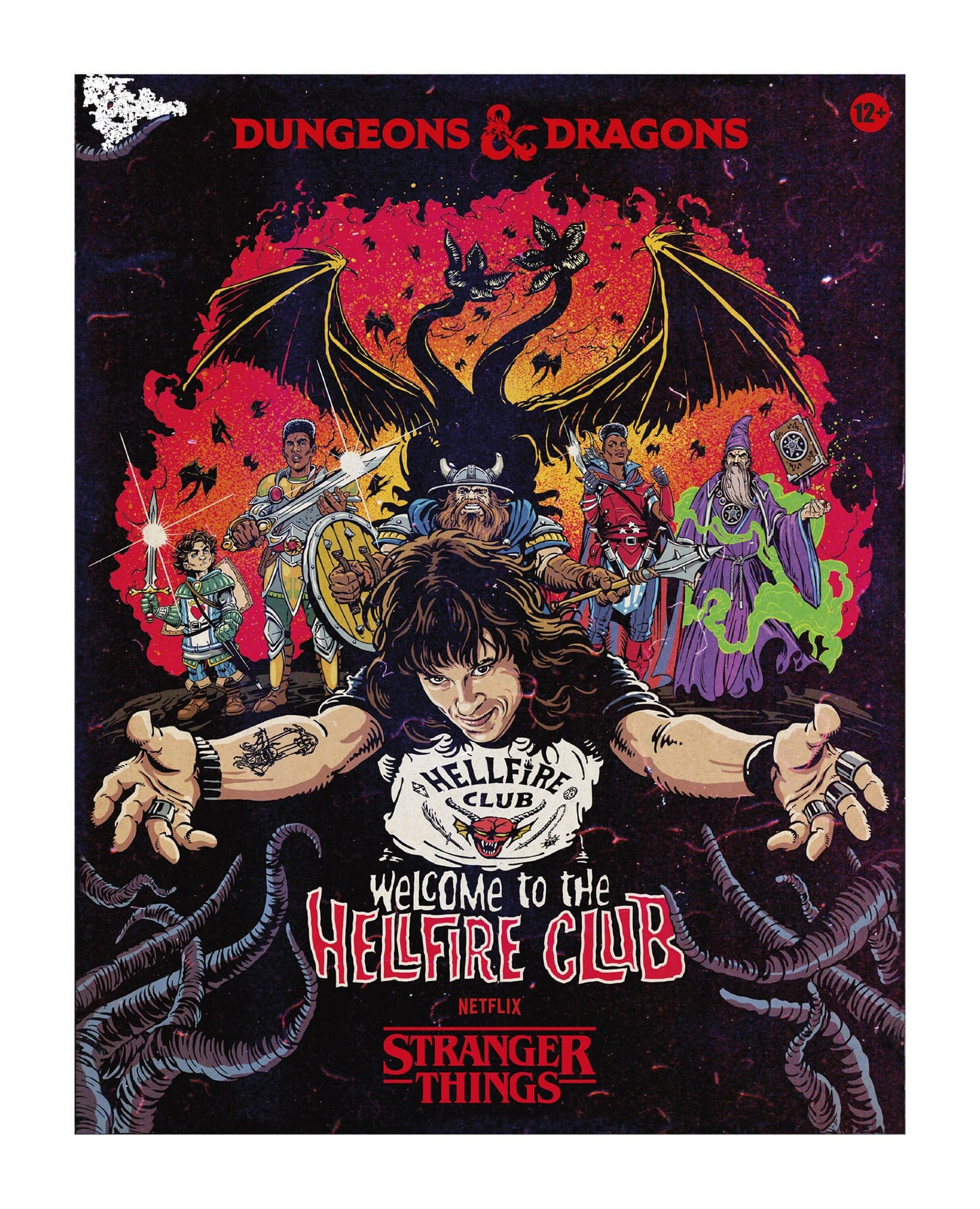 Dungeons & Dragons Board Game Stranger Things: Welcome to the Hellfire Club
