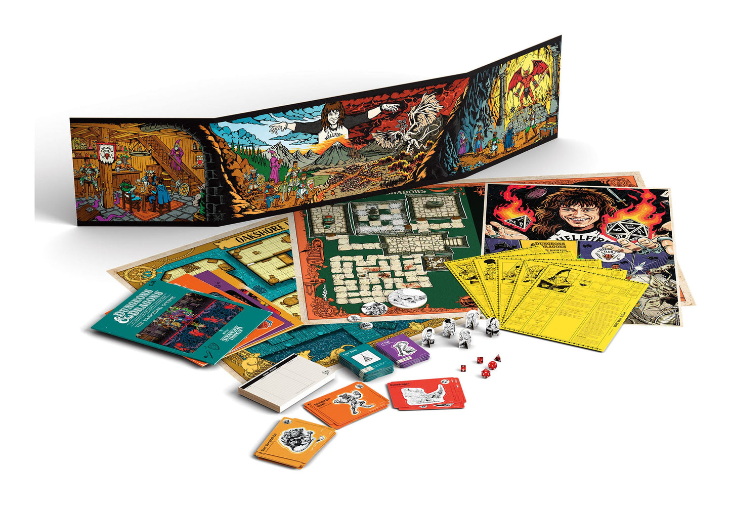 Dungeons & Dragons Board Game Stranger Things: Welcome to the Hellfire Club