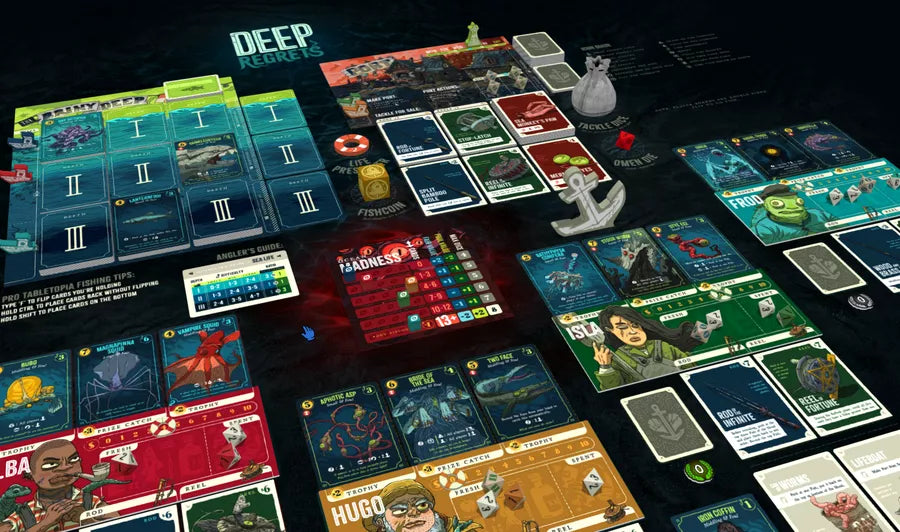 Deep Regrets: An unfortunate Fishing Game
