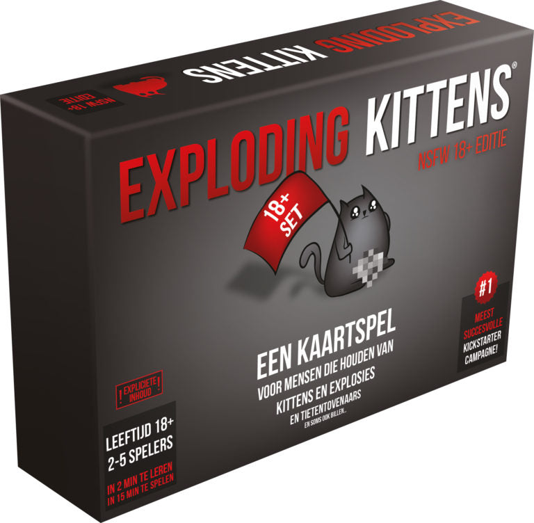 Exploding Kittens – NSFW Editie - NL