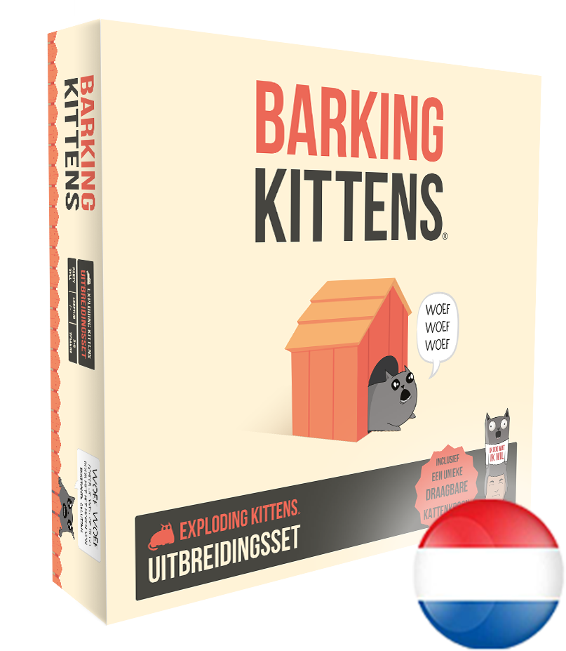 Exploding Kittens - Uitbr. Barking Kittens