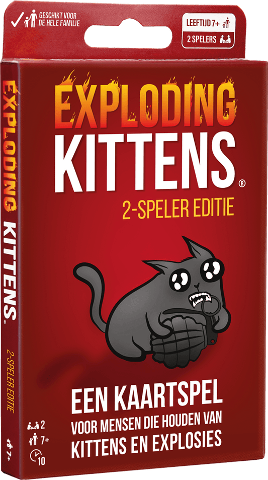 Exploding Kittens – 2-Speler Editie - NL