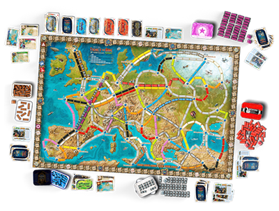 Ticket to Ride - 15th Anniversary Deluxe - Europa