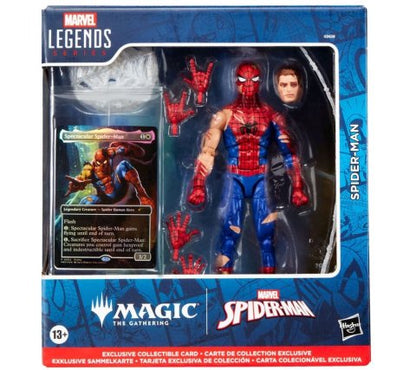 Marvel Legends Magic: The Gathering Action Figure Battle-Damaged Spider-Man (plus Exclusive Foil Card) 15 cm