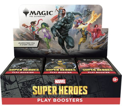 Marvel Super Heroes Play Booster Box