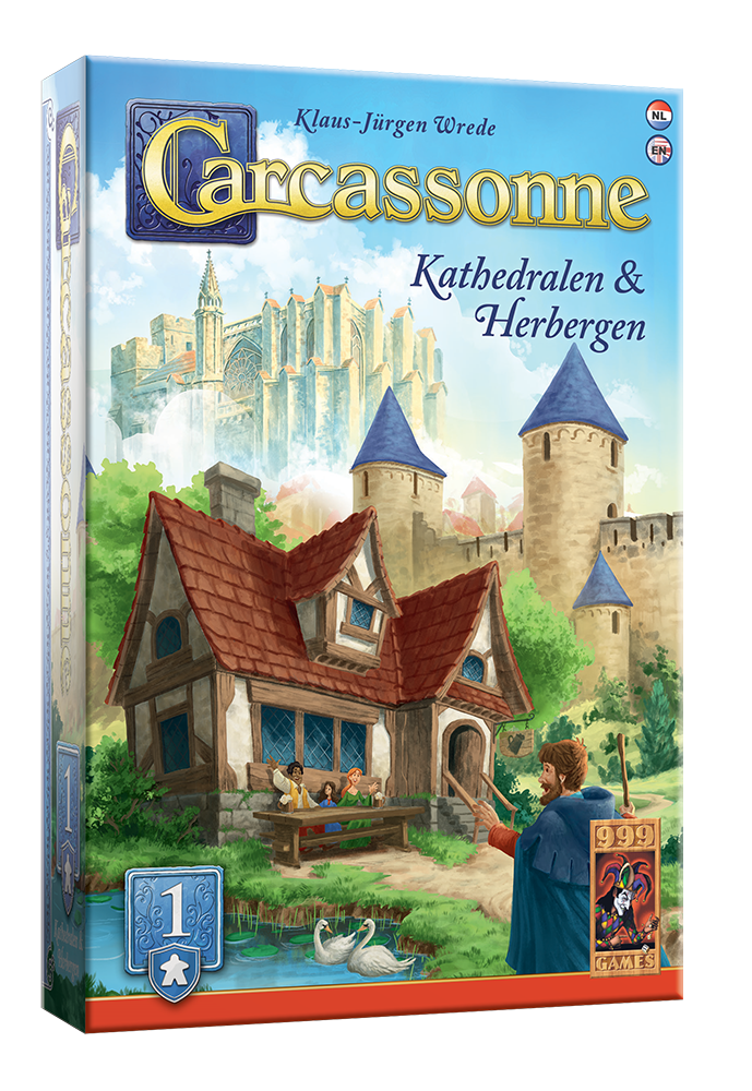 Carcassonne: Kathedralen & Herbergen - Uitbreiding 1