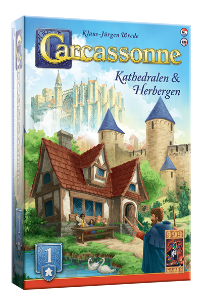 Carcassonne: Kathedralen & Herbergen - Uitbreiding 1