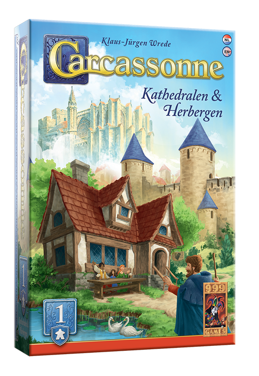 Carcassonne: Kathedralen & Herbergen - Uitbreiding 1