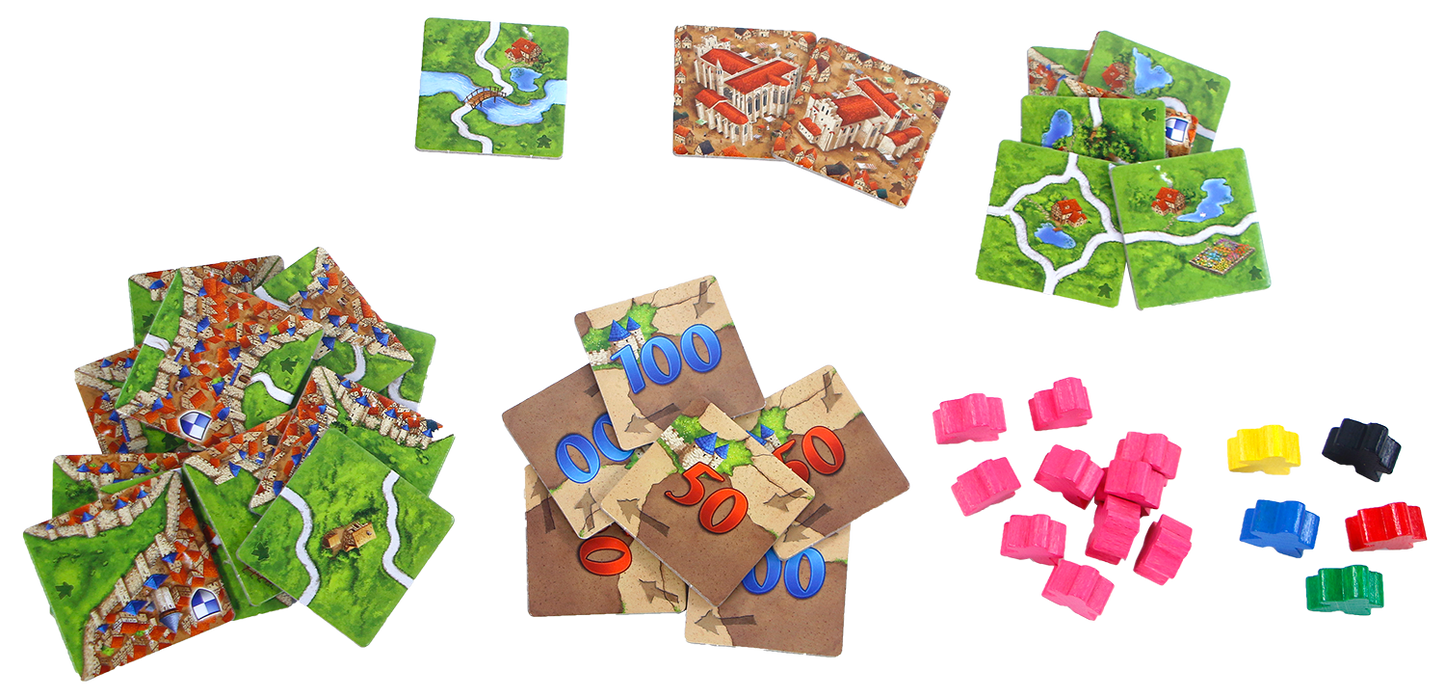 Carcassonne: Kathedralen & Herbergen - Uitbreiding 1