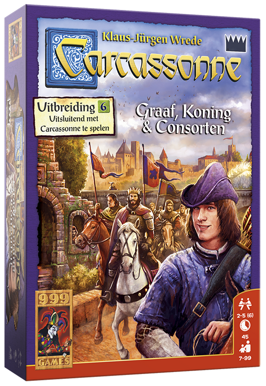Carcassonne: Graaf, Koning en Consorten (Uitbreiding)
