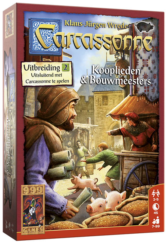 Carcassonne: Kooplieden & Bouwmeesters (Uitbreiding)