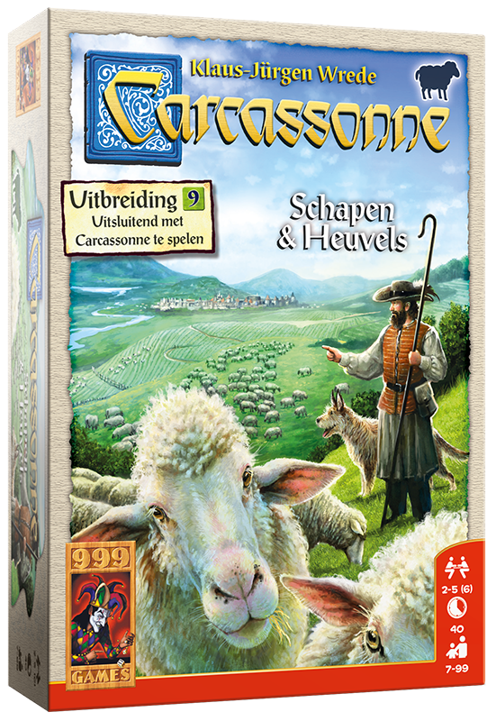 Carcassonne: Schapen & Heuvels (Uitbreiding)