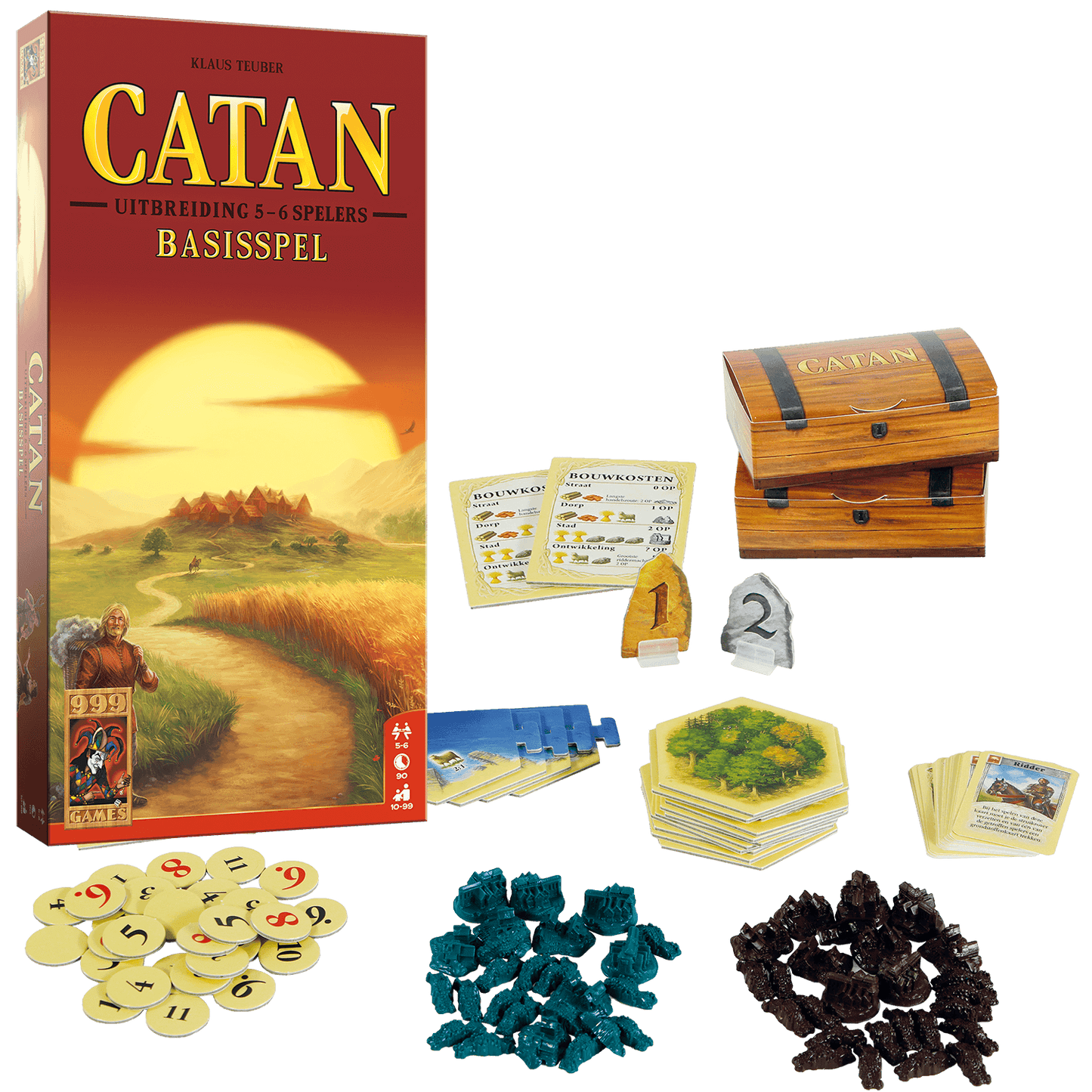 Catan (Uitbreiding 5/6 spelers)