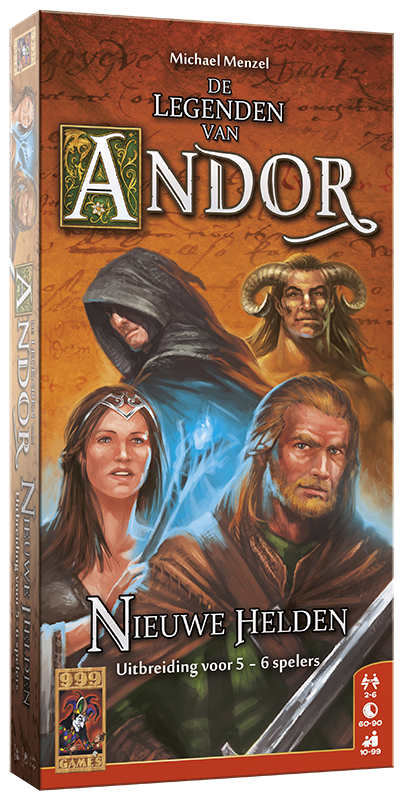 De Legenden van Andor: Nieuwe Helden 5/6 Uitbreiding
