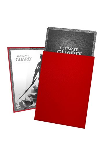 Ultimate Guard Katana Sleeves Standard Size (100) - Red