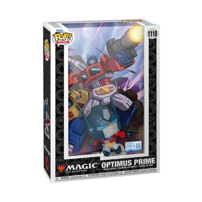Transformers X MTG POP! Comic Covers Vinyl Figure Optimus Prime (Magic the Gathering) 9 cm