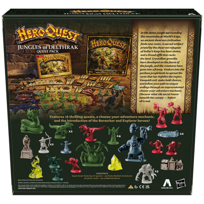 HeroQuest Board Game Expansion Jungles of Delthrak Quest Pack