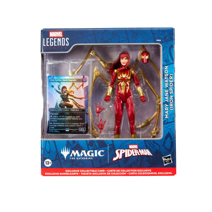 Marvel Legends Magic: The Gathering Action Figure Mary Jane Watson (Iron Spider) (plus Exclusive Foil Card) 15 cm