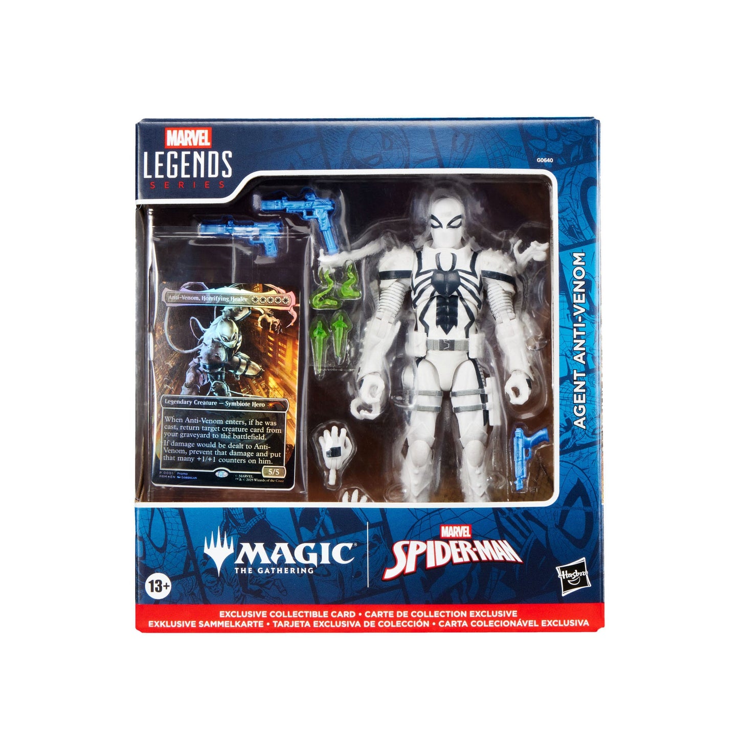 Marvel Legends Magic: The Gathering Action Figure Agent Anti-Venom (plus Exclusive Foil Card) 15 cm