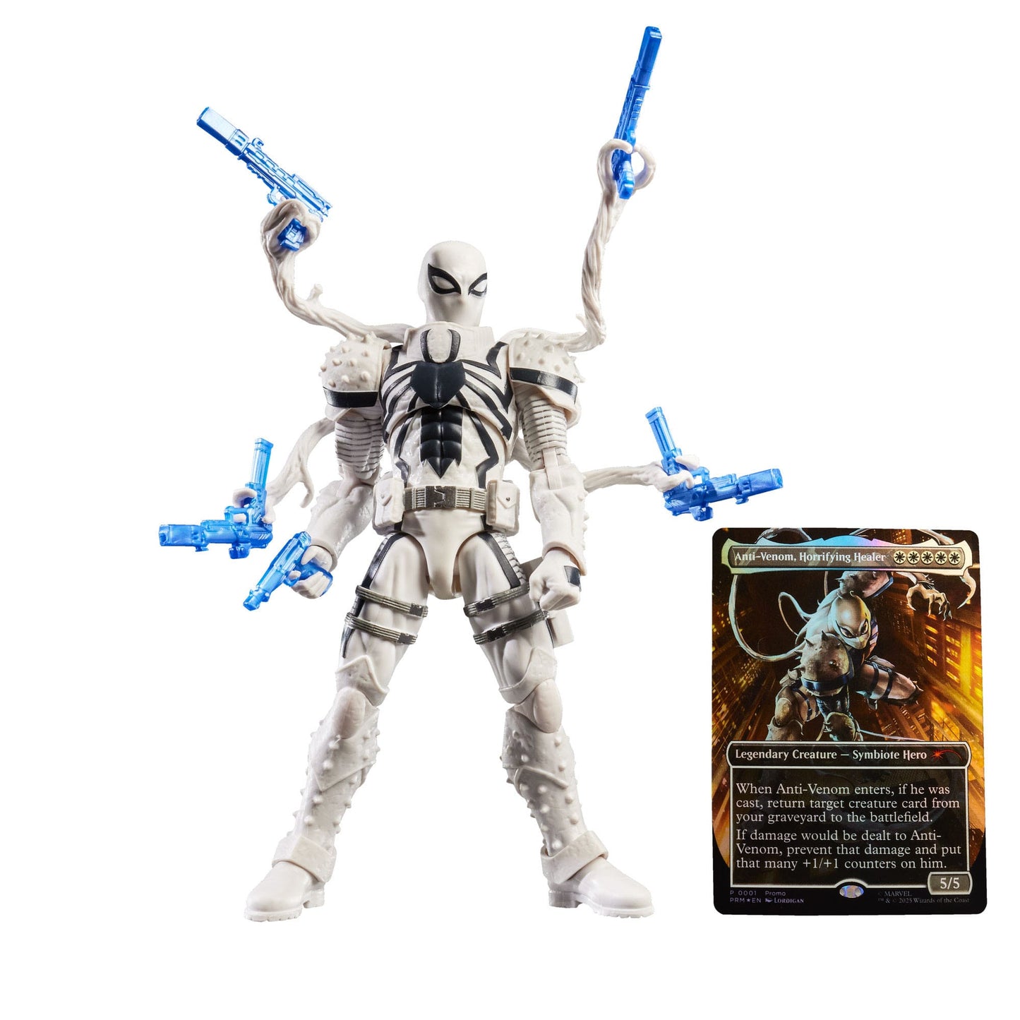 Marvel Legends Magic: The Gathering Action Figure Agent Anti-Venom (plus Exclusive Foil Card) 15 cm