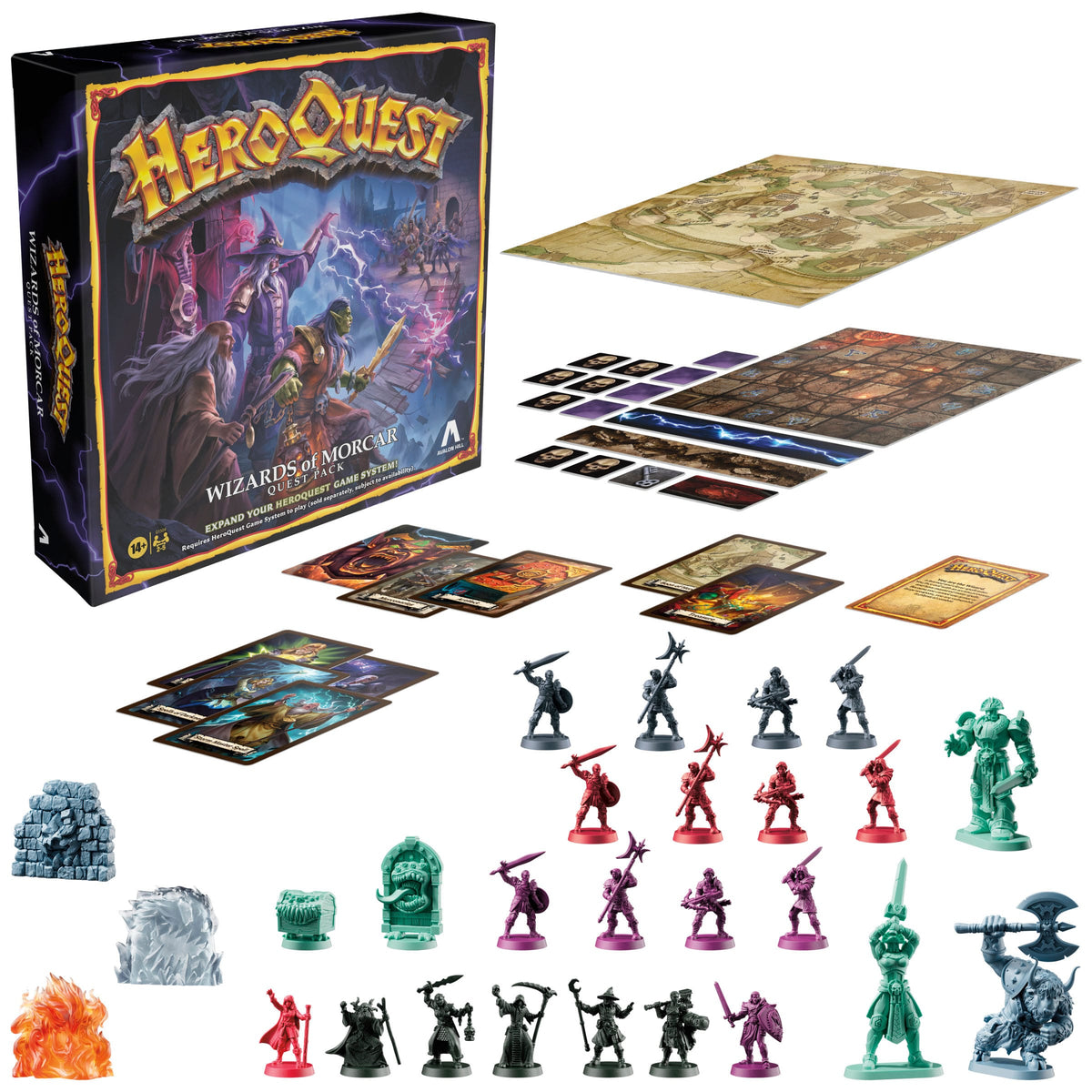 HeroQuest Board Game Expansion: Wizards of Morcar Quest Pack