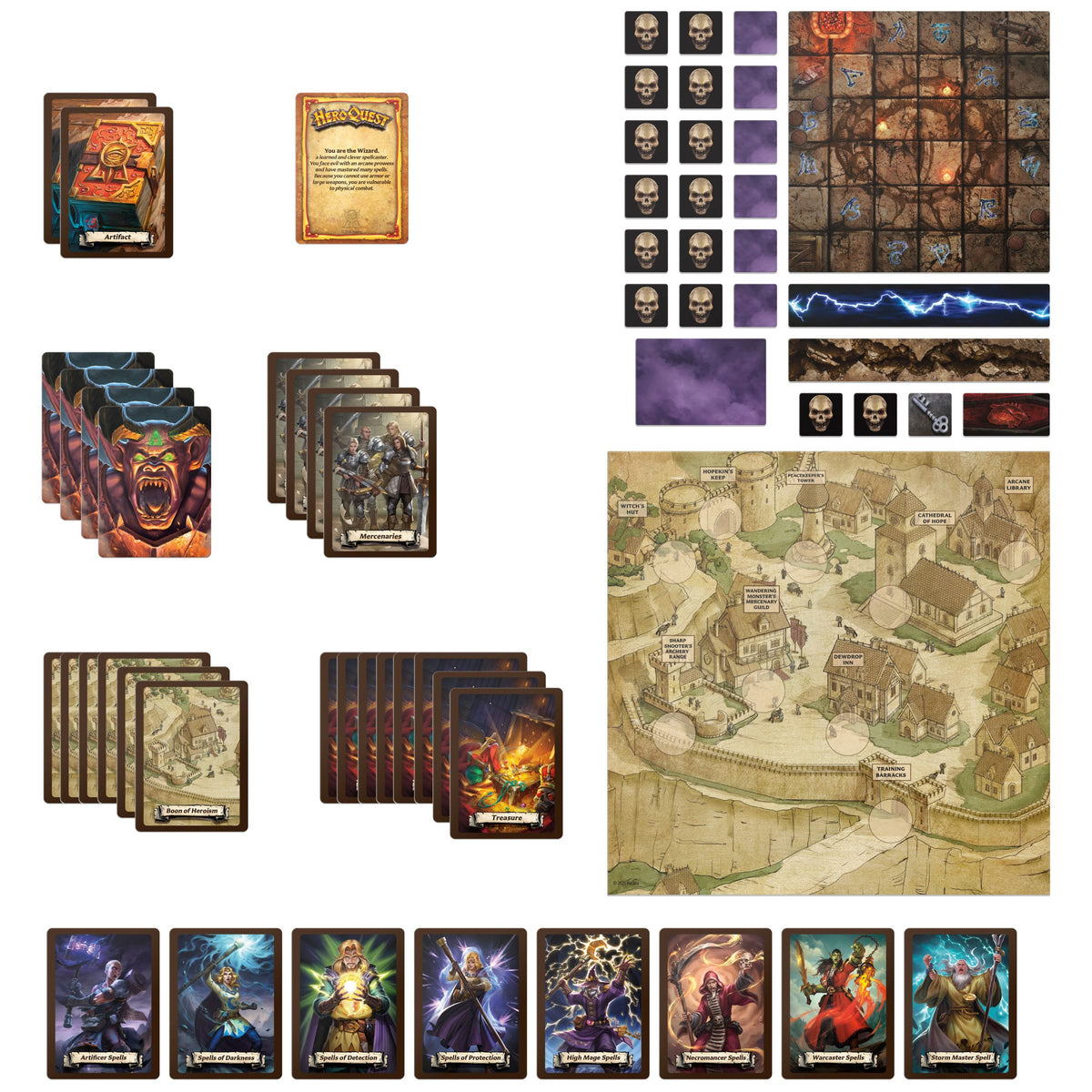 HeroQuest Board Game Expansion: Wizards of Morcar Quest Pack