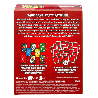 UNO Show 'Em No Mercy Card Game
