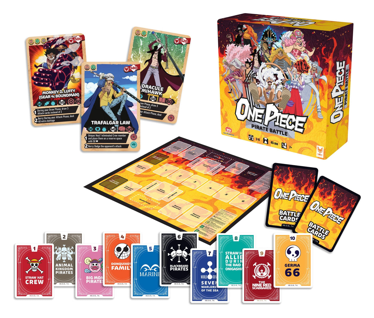 One Piece Board Game Pirate Battle - ENG