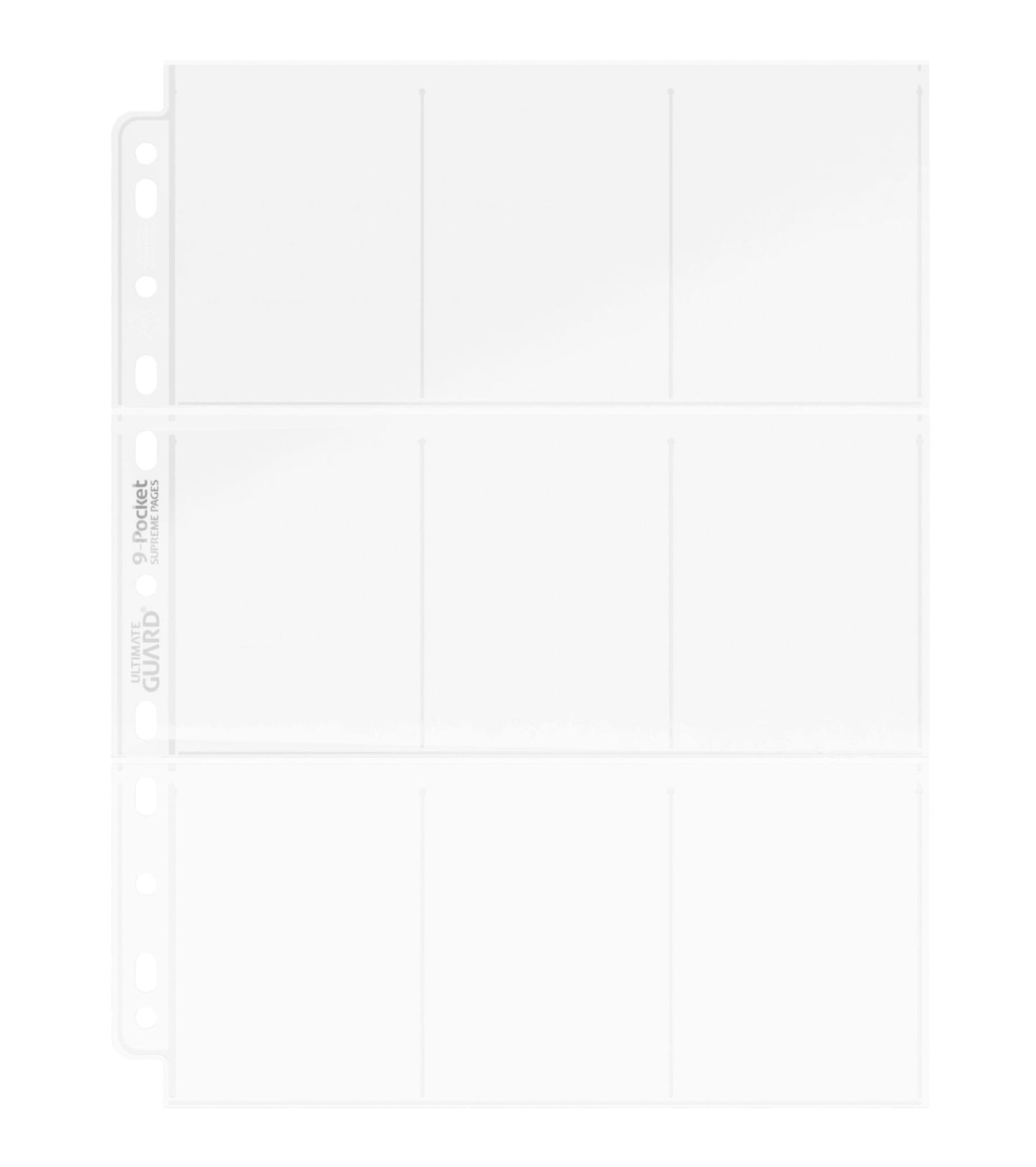 Ultimate Guard 9-Pocket Pages Top-Loading (100) - Transparent