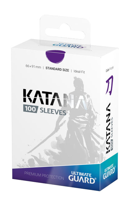 Ultimate Guard Katana Sleeves Standard Size (100) - Purple