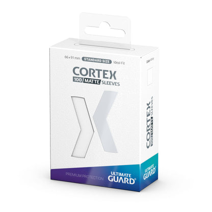 Ultimate Guard Cortex Sleeves Matte Standard Size (100) - White