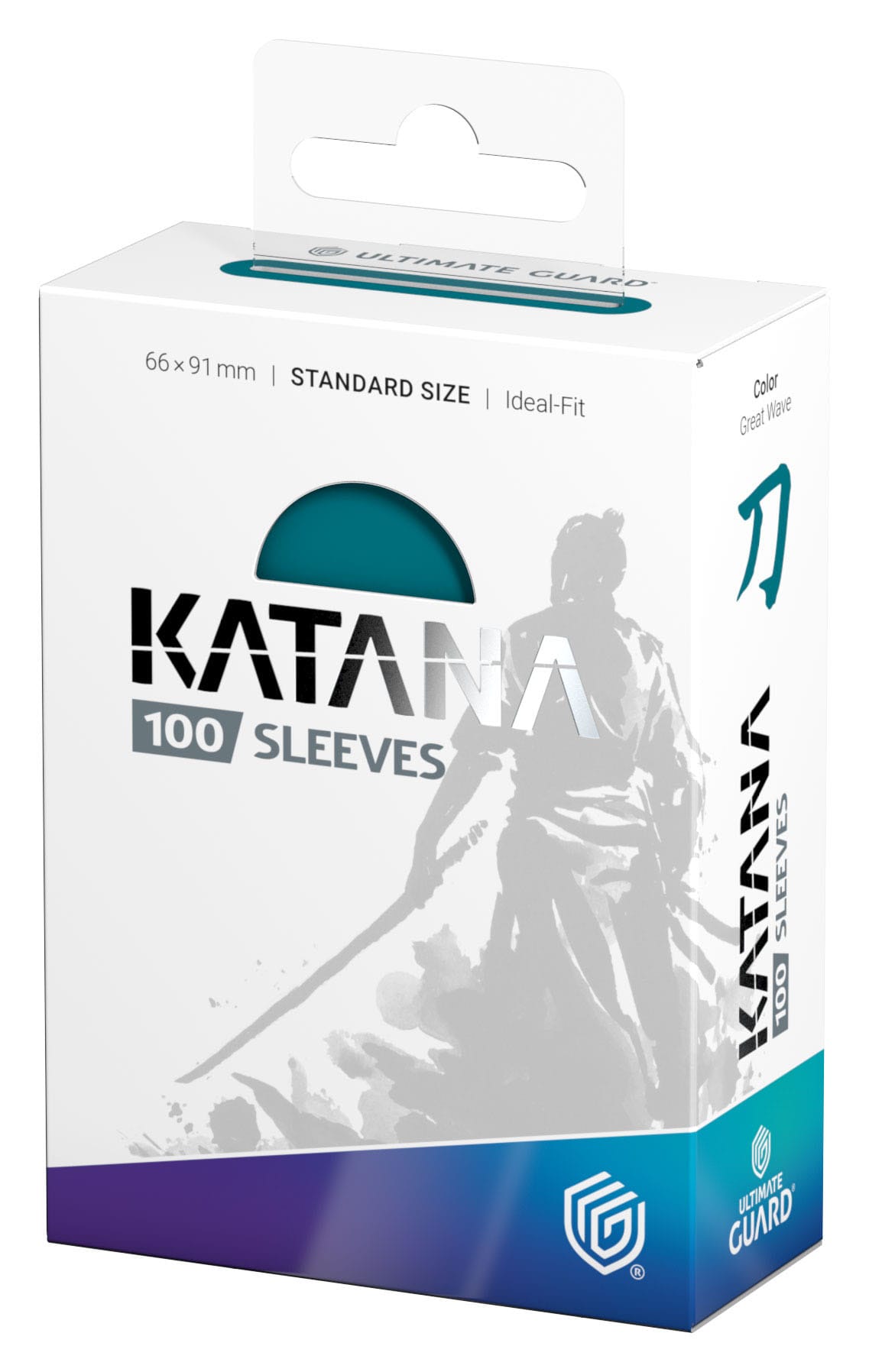 Ultimate Guard Katana Sleeves Standard Size (100) - Great Wave