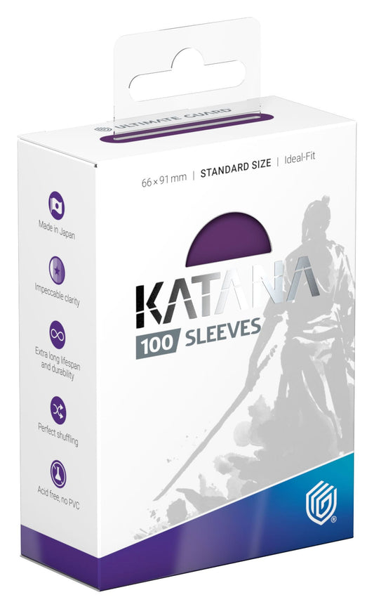 Ultimate Guard Katana Sleeves Standard Size (100) - Iris Bloom