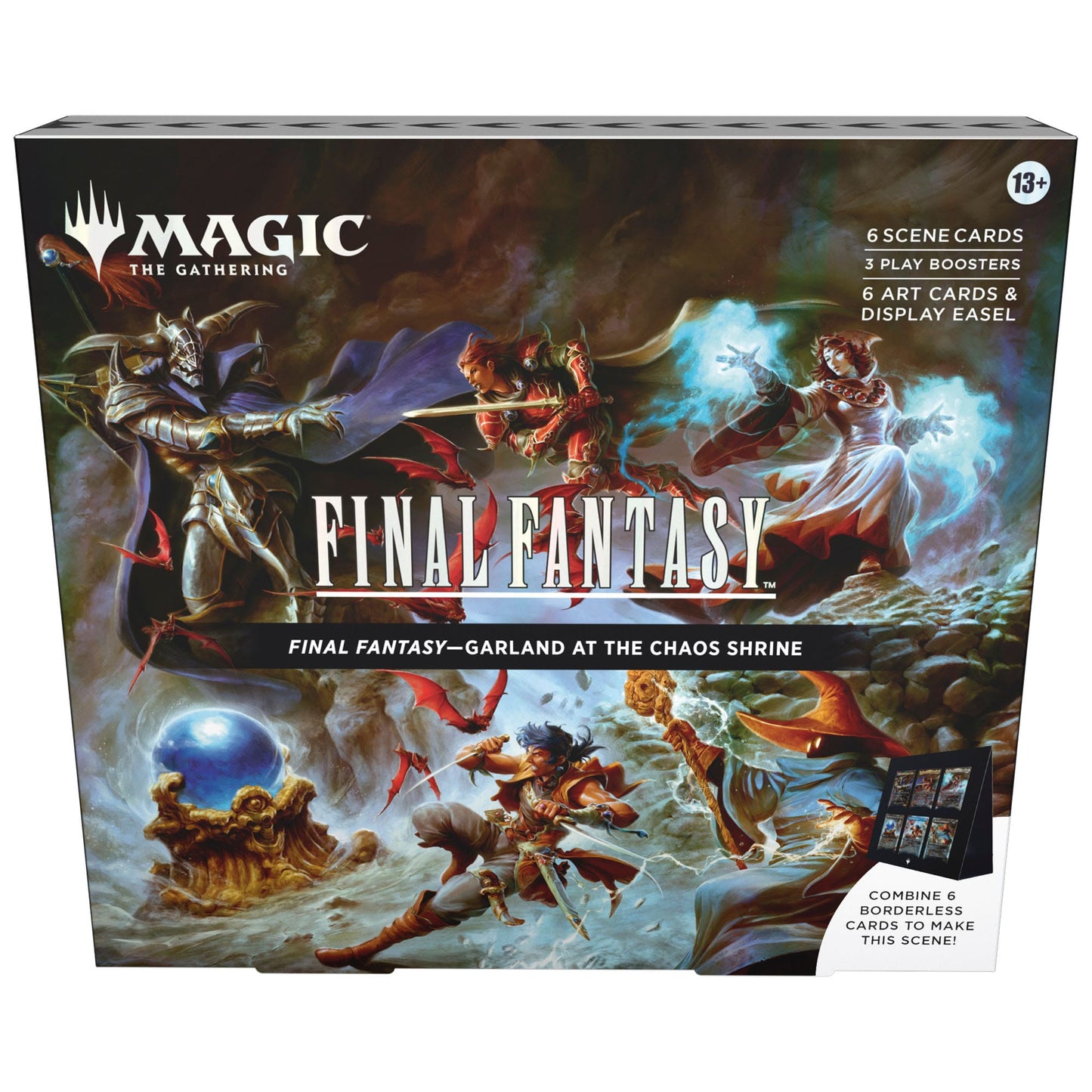 Magic the Gathering Final Fantasy Scene Box - Garland at the Chaos Shrine