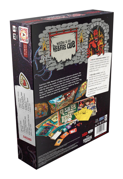 Dungeons & Dragons Board Game Stranger Things: Welcome to the Hellfire Club