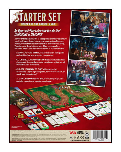 Dungeons & Dragons RPG Starter Set: Heroes of the Borderlands (English)