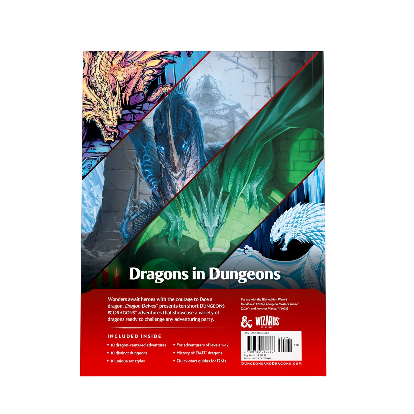 Dungeons & Dragons RPG Dragon Delves: An Adventure Anthology english