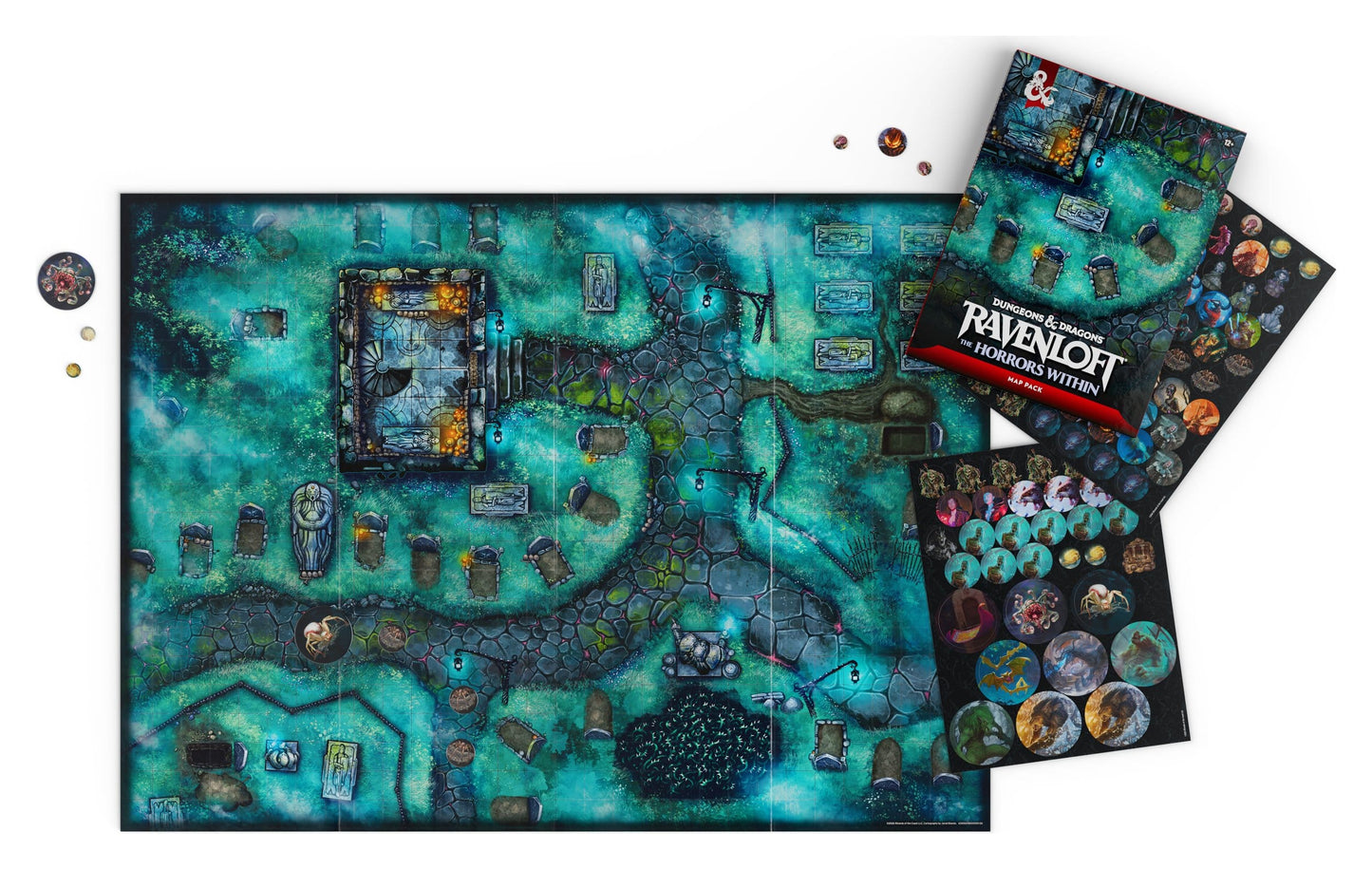 Dungeons & Dragons RPG Ravenloft: The Horrors Within Map Pack