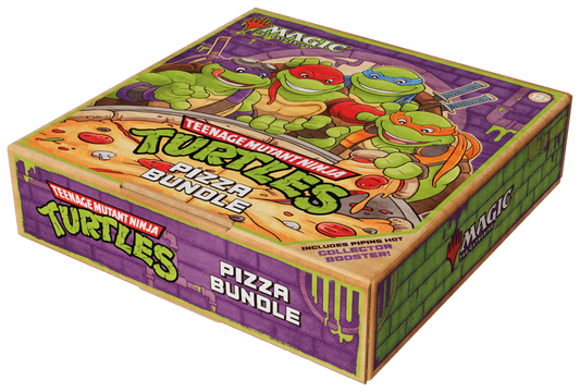 Magic the Gathering Teenage Mutant Ninja Turtles Pizza Bundle