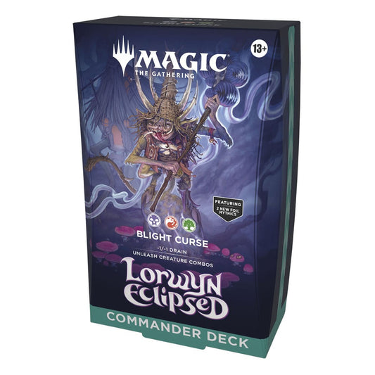 Magic the Gathering Lorwyn Eclipsed Commander deck: Blight Curse